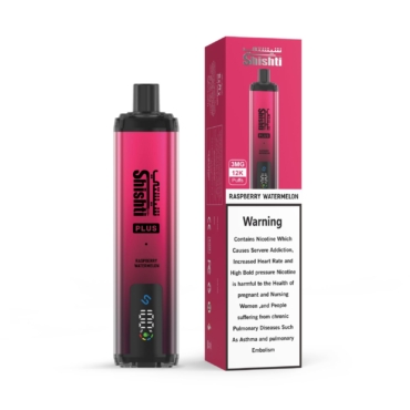 VAPE SHISHTI PLUS RASPBERRY WATERMELON 12K 3MG